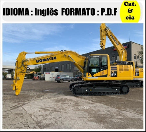 Catalogo De Pecas Escavadeiras Komatsu - Pc210nlc-11