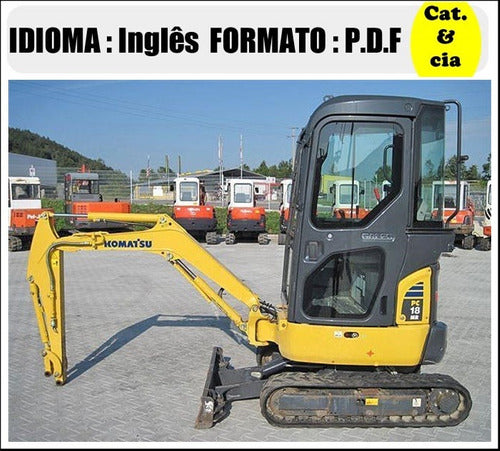 Catalogo De Pecas Escavadeiras Komatsu - Pc18mr-2