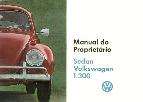 Manual Do Proprietário Fusca 1969 -