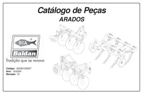Catálogo De Peças Arados Baldan