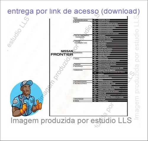 Manual Mecânica Serviço Nissan Frontier 2007 - 2011