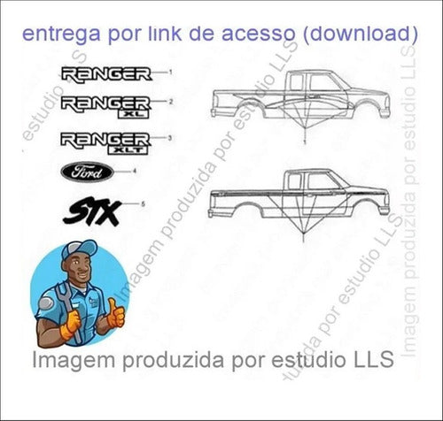 Catálogo Peças Ford Ranger Stx Xl Xlt 1994 - 1997