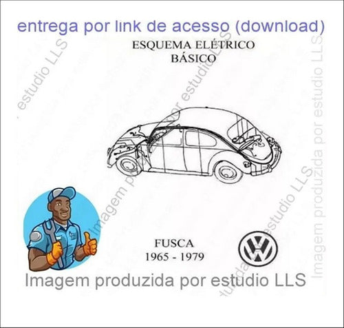 Manuais Reparação Mecânica Vw Fusca - Seleção