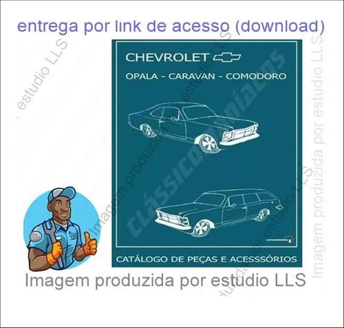 Catálogo Peças Gm Linha Opala Caravan Comodoro 1968 - 1979