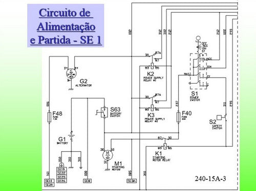 Manual Elétrico Colheitareiras John Deere 1450 E 1550