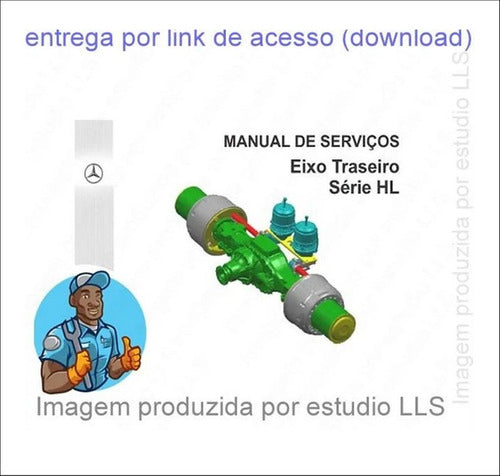 Manual Serviço Oficina Eixo Traseiro Mb Hl1 Hl2 Hl4 Hl5 Hl7