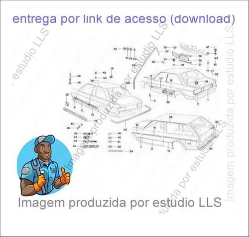 Catálogo Peças Volkswagen Vw Voyage Ae Ap Ap 1981 - 1996