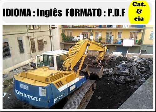 Catalogo De Pecas Escavadeiras Komatsu - Pc210-5k
