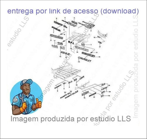 Catálogo Peças Gm Chevrolet Ipanema 1990 - 1996