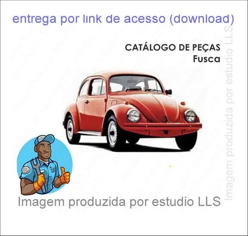 Catálogo De Peças Volkswagen Fusca 1600 1993 - 1996