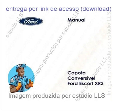 Manual Reparação Serviço Capota Conversível Escort Xr3 2