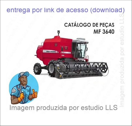 Catálogo Peças Colheitadeiras Massey Ferguson 3640