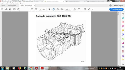 Manual Serviço Cambio Const 31-330 Zf 16s