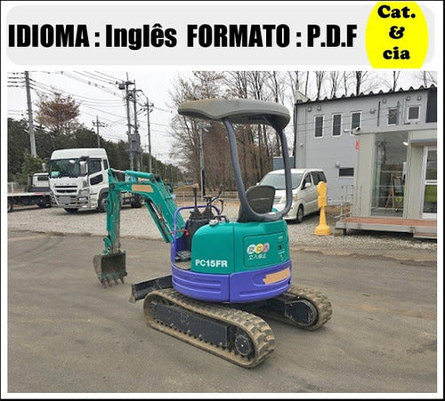 Catalogo De Pecas Escavadeiras Komatsu - Pc15fr-1