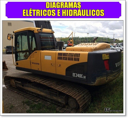 Diagramas Eletricos E Hidraulicos Volvo Ec240c Lr