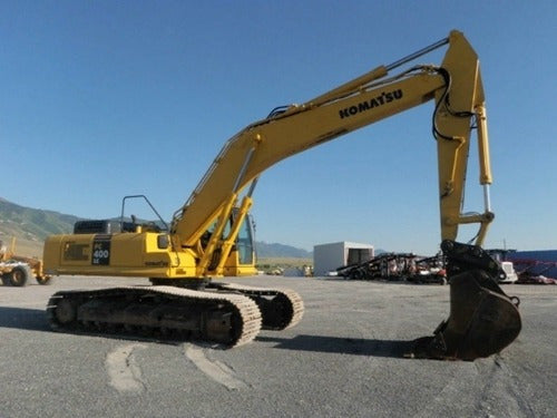Manual De Serviço Escavadeira Komatsu Pc400lc 7eo - Ingles