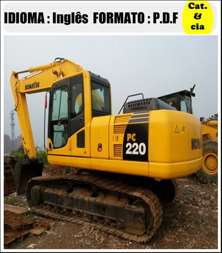 Catalogo De Pecas Escavadeiras Komatsu - Pc220-8