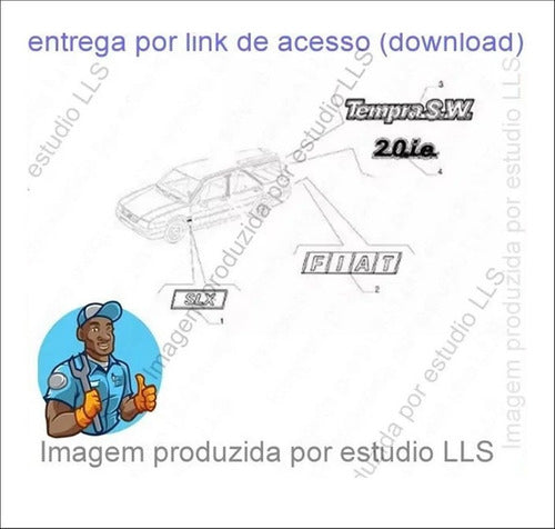 Catálogo Peças Fiat Tempra Sw Slx 2.0 8v 1994 - 1997