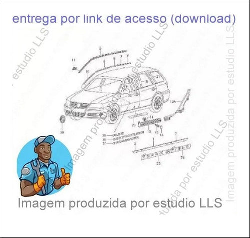 Catálogo Peças Vw Parati G4 Trend Plus Crossover 2005 - 20
