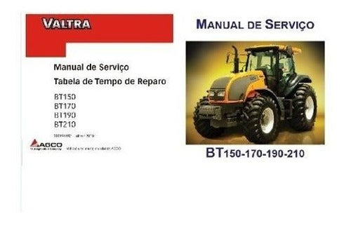 Manual De Serviço Trator Valtra Bt 150, 170, 190 E 210
