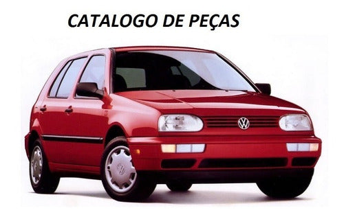 Catálogo Peças Volkswagen Golf Mk3 1.8 2.0 Anos 1994 - 1998