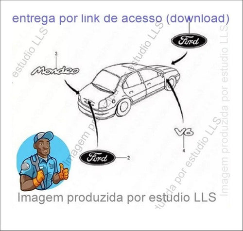 Catálogo Peças Ford Mondeo Zetec 2.0 Dohc 2.5 V6 1997 - 20
