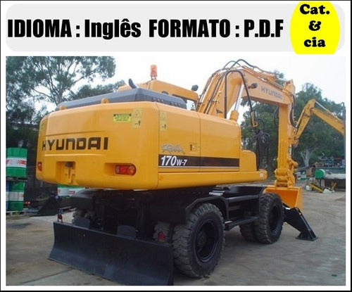 Catalogo De Pecas Escavadeira Hyundai - R170w-7- (ingles)