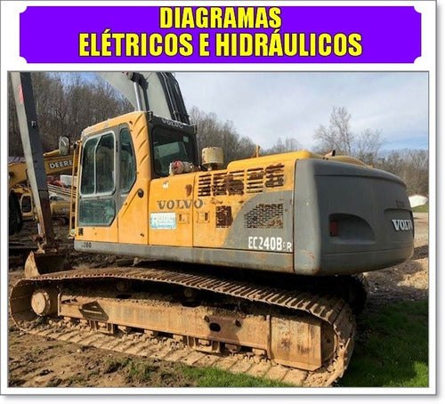 Diagramas Eletricos E Hidraulicos Volvo Ec240b Lr