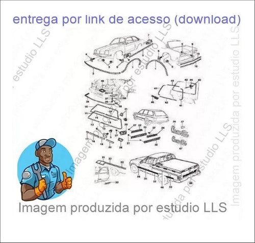 Catálogo Peças Gm Chevrolet Marajó 1980 - 1989