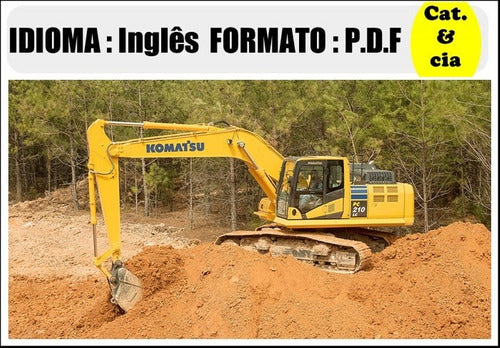 Catalogo De Pecas Escavadeiras Komatsu - Pc210lc-11