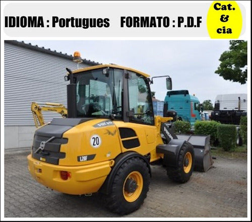 Catalogo De Pecas Carregadeira Sob Roda Comp Volvo - L28f -
