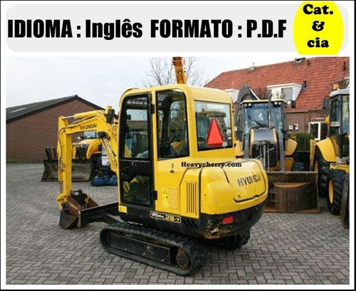 Catalogo De Pecas Escavadeira Hyundai - R28-7 - (ingles)