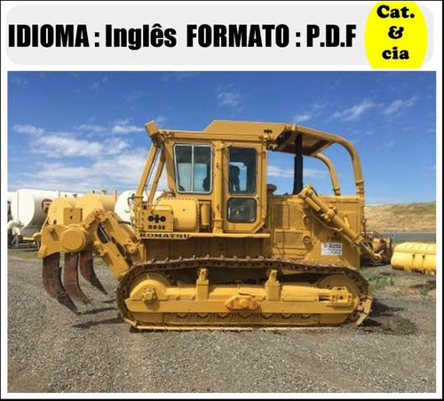 Catalogo De Pecas Komatsu - D85e-18