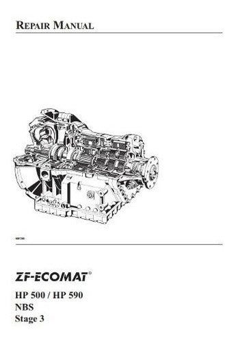 Manual Técnico De Reparo Transmissão Zf-ecomat 5hp500 590