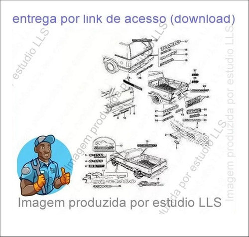 Catálogo Peças Chevrolet Silverado Grand Blazer 1997 - 200