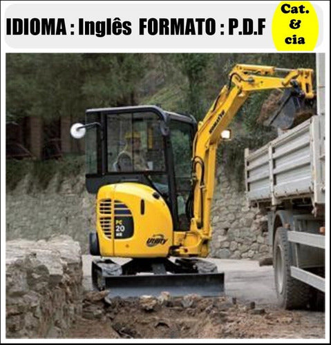 Catalogo De Pecas Escavadeiras Komatsu - Pc20mr-2
