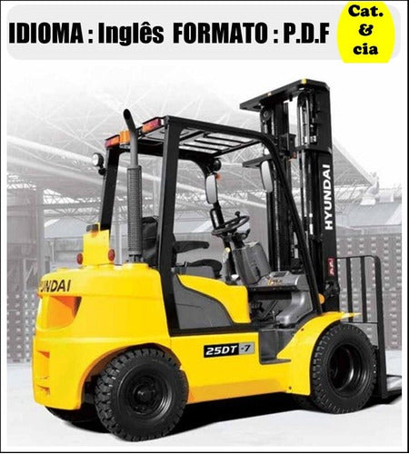 Catalogo De Pecas Empilhadeira Hyundai - 20-25-30-33df-7t -