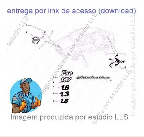 Catálogo Peças Fiat Siena Segunda Geração 2001 - 2006
