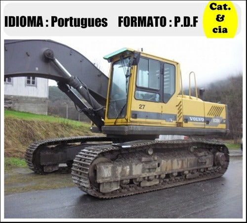 Catalogo De Pecas Escavadeiras Volvo - Ec390 - Pt-br