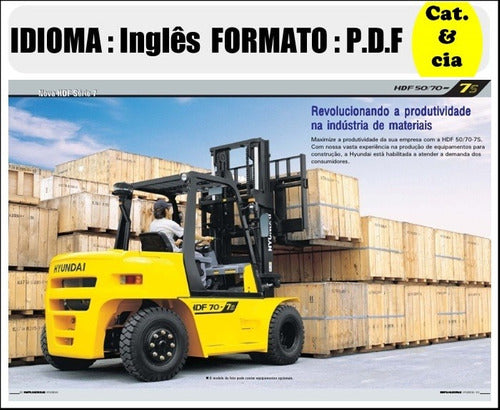 Catalogo De Pecas Empilhadeira Hyundai - Hdf50/70-7s - (ingl