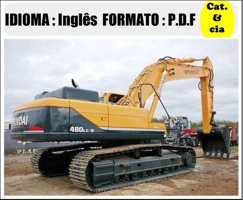 Catalogo De Pecas Escavadeira Hyundai - R480lc - 9 - (ingles