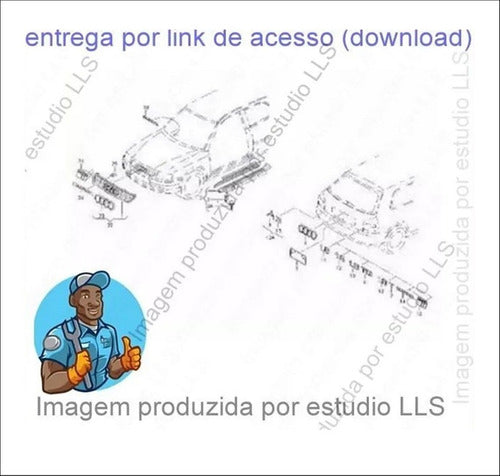 Catálogo Peças Audi A3 1.6 1.8 2005 - 2006