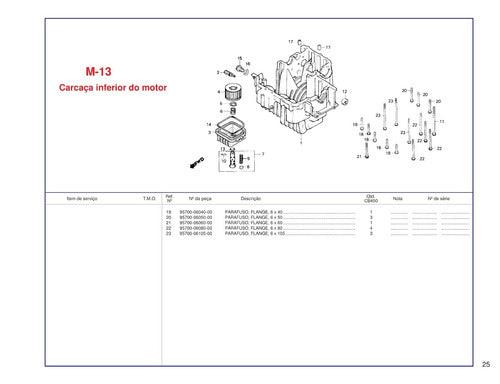 Catalogo De Pecas Honda Cb 450 Dx -