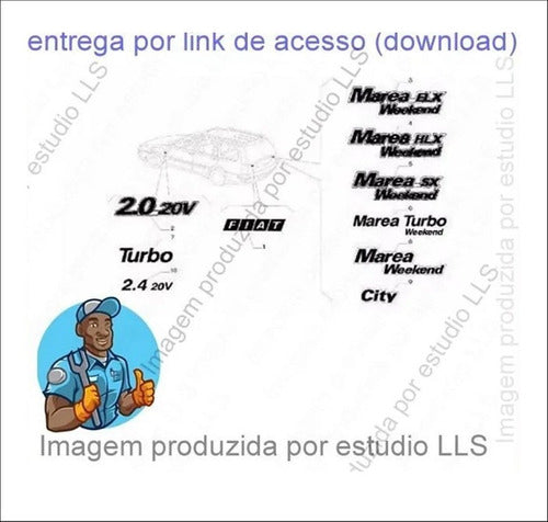 Catálogo Peças Fiat Marea Weekend Elx 1.8 2.0 2.4 1999- 20
