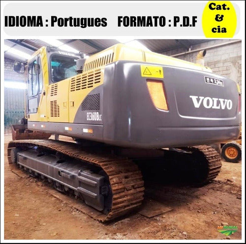 Catalogo De Pecas Escavadeiras Volvo - Ec360b Lc - Pt-br