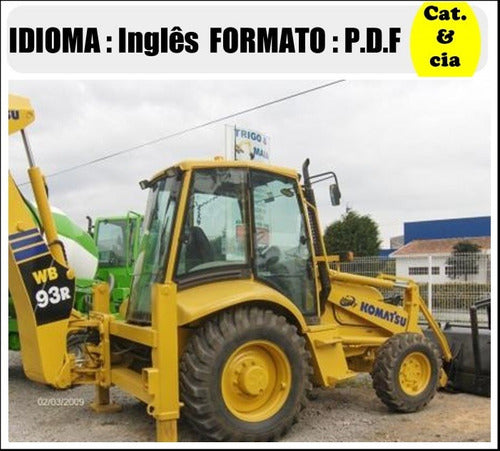 Catalogo De Pecas Retroescavadeiras Komatsu - Wb93r-2