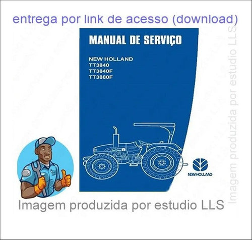 Manual Serviço Oficina New Holland Tt 3840 Tt 3840f Tt3880f
