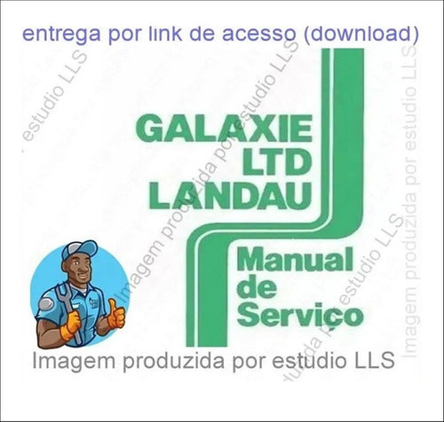Manual Reparações Mecânica Serviço Ford Galaxie Ltd Land