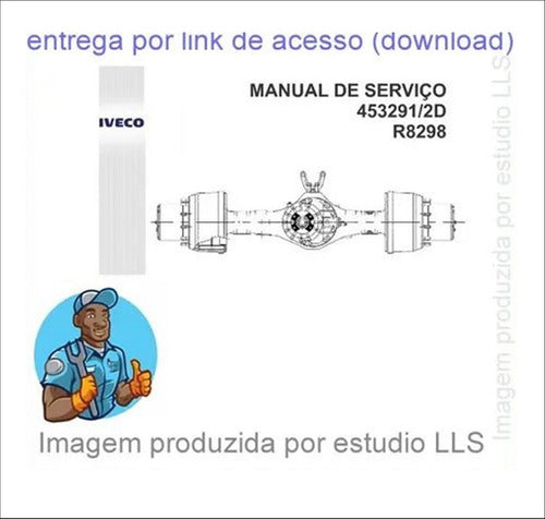 Manual Serviço Oficina Eixo Traseiro 453291/2d R8298 Trakker