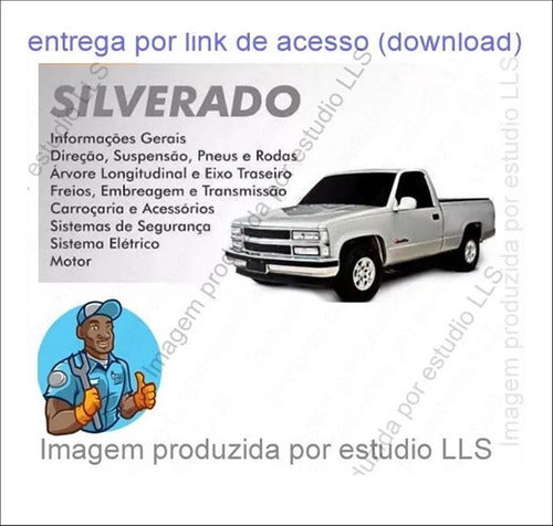 Manual Reparação Serviço Catálogo Peças Silverado Granb